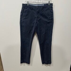 Polo Ralph Lauren Mens Stretch Straight Fit Chino Pants‎ Navy Size 31x30